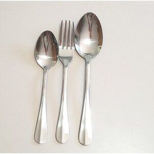 Pfaltzgraff Courtland Mixed Set Soup Spoon Teaspoon & Salad Fork stainless